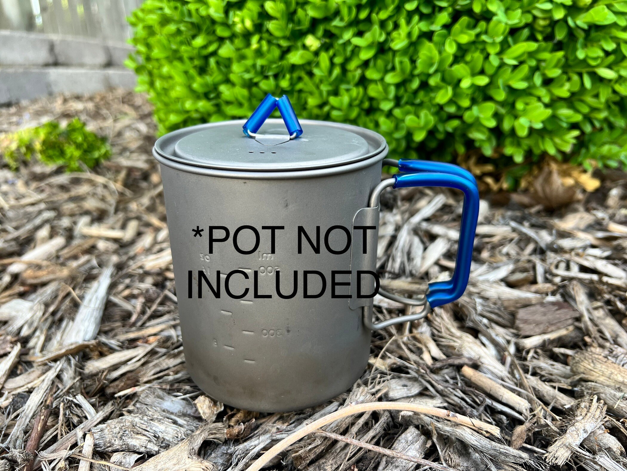Titanium Pot Silicone Handle Modification -now in Multiple Colors