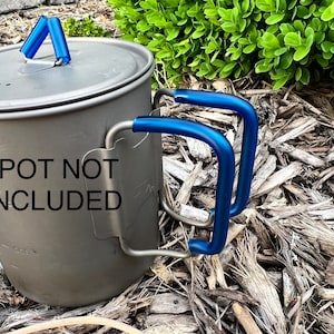 Titanium Pot Silicone Handle Modification -Now In Multiple Colors