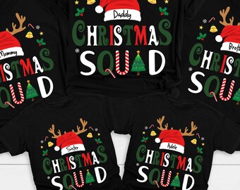 Christmas Squad Shirt, Family Christmas 2025 Shirts, Christmas Group Shirt, Christmas Family Shirt, Family Matching Shirt Christmas Pajamas,