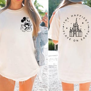 The Happiest Place One Earth Shirt Magical Castle Shirt Mickey Castle Shirt Disney Vacation Shirt Magical Kingdom Shirt Disney Castle Shirt