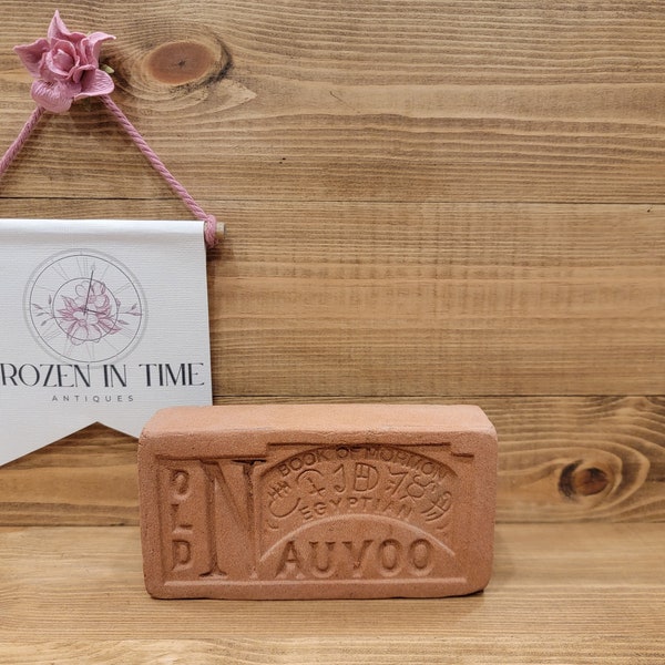 Old Nauvoo Book of Mormon Brick