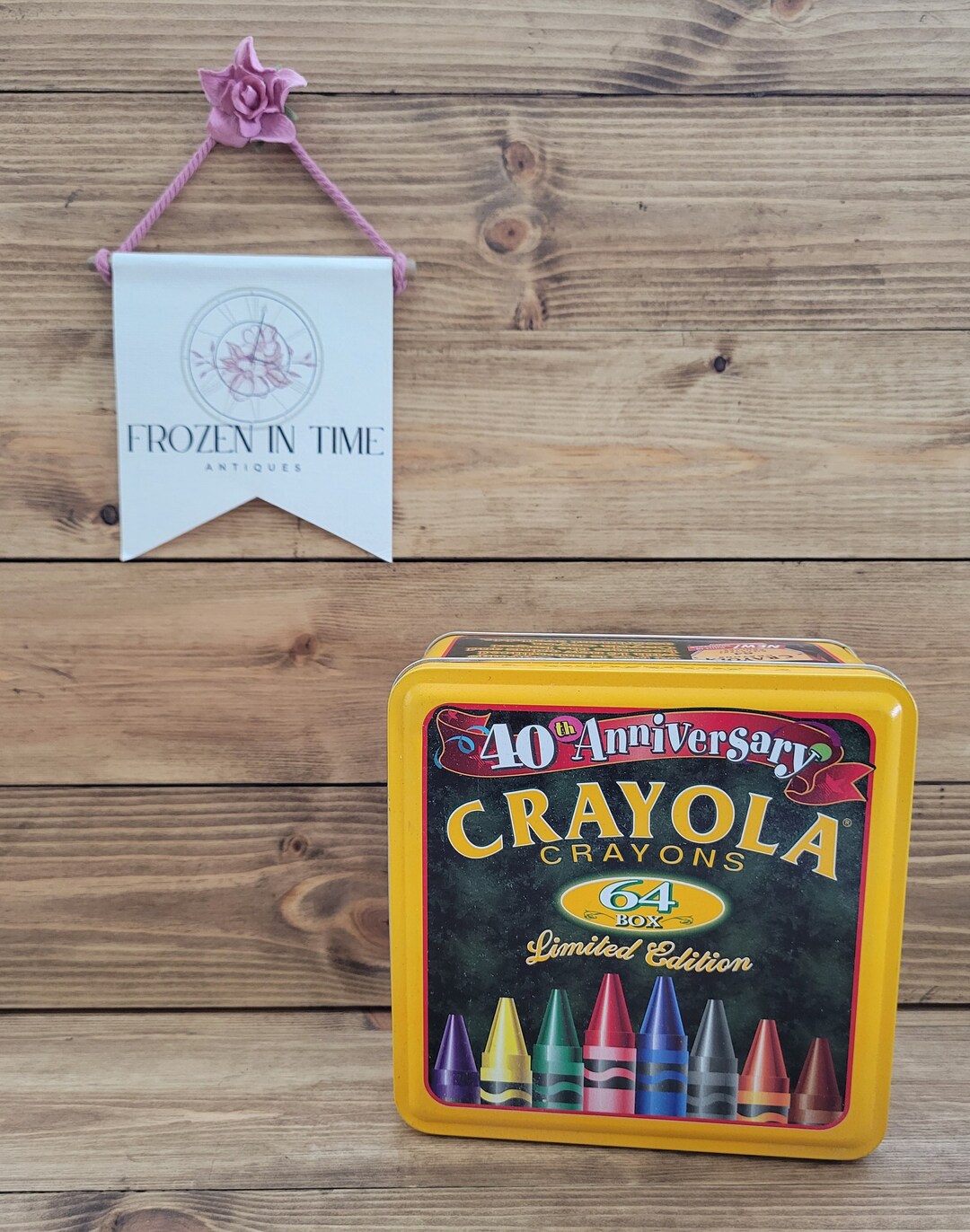 Vintage 40th Anniversary Crayola Crayons Limited Edition Etsy