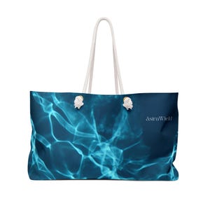 Strandtasche, Weekender-Tasche, Pooltasche ideal für Wochenendabenteuer am Pool, große Einkaufstasche, strapazierfähige Reisetasche, Reisetasche, Strand-Einkaufstasche