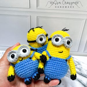 Gehäkelte Minion Amigurumi: Einfach Unverbesserlich inspirierte Puppen