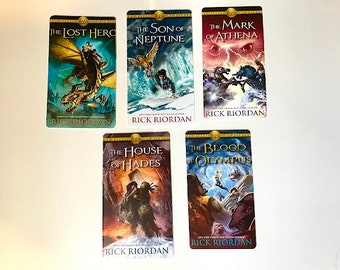 The Heroes of Olympus Book Covers Bookmarks