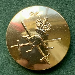 Rare Original Vintage British Military Brass Button Stick WW1 WW2 Style  Patent Number 116972/17 -  Canada