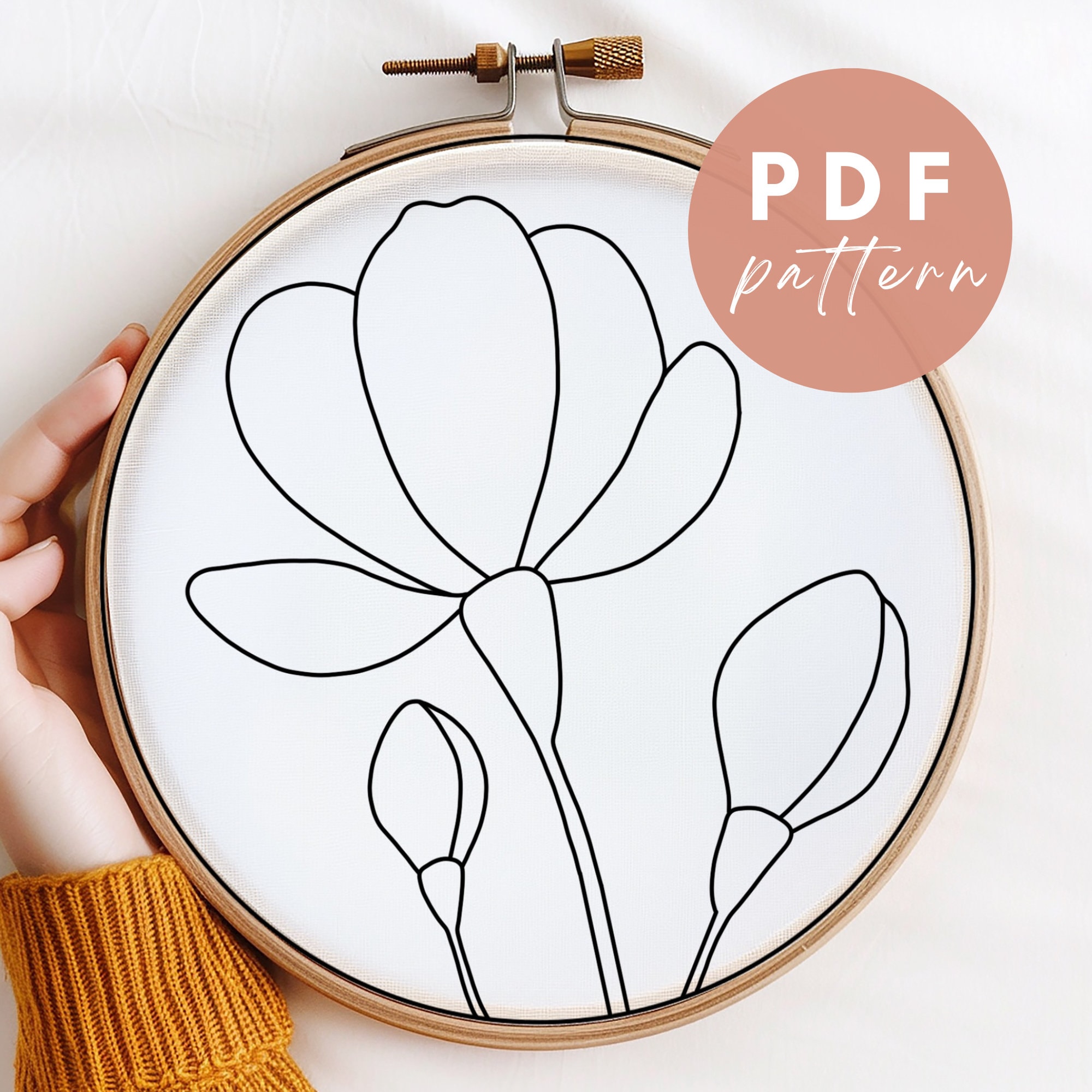Blooming Tulip Punch Needle Pattern - Punch Needle PDF Pattern for Beginners - Instant Download Punch Needle Design - Needlework Pattern - Etsy blooming-tulip-punch-needle-pattern-punch-needle-pdf-pattern-for-beginners-instant-download-punch-needle-design-needlework-pattern-etsy