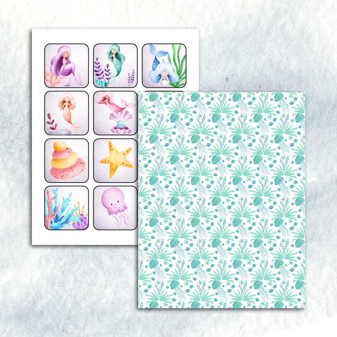 Memory Game for Children I Printable Learning Game I Preschool I ...