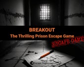 ESCAPE GAME Printable Escape Room I Prison Break I DIY Printable Escape Adventure I Digital and Physical Experience