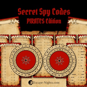 Pirate Secret Code and Decoder