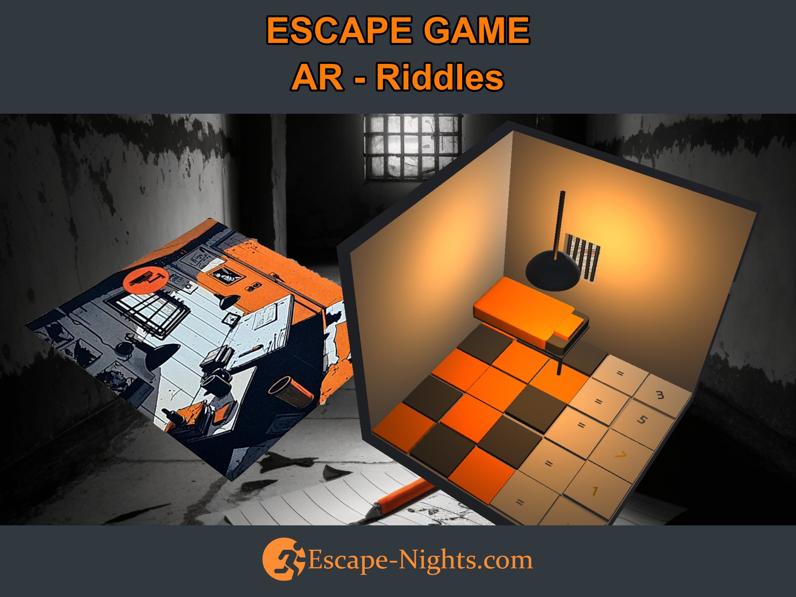 ESCAPE GAME Printable Escape Room I Prison Break I DIY 