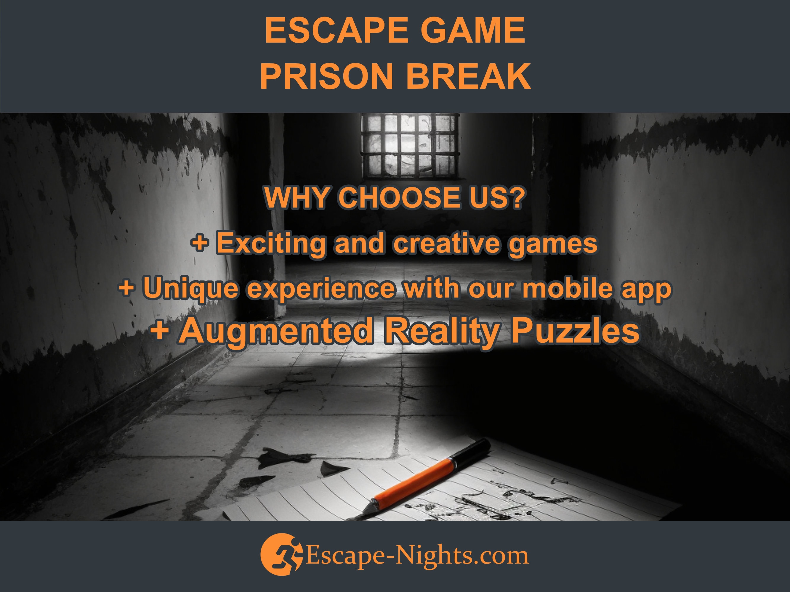ESCAPE GAME Printable Escape Room I Prison Break I DIY 