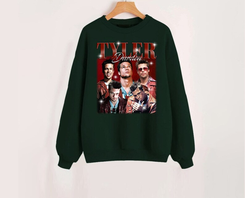 Vintage Tyler Durden Tshirt, Tyler Durden Shirt, Tyler Durden Sweatshirt,