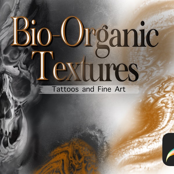 Bio-Organic Brushes for Procreate