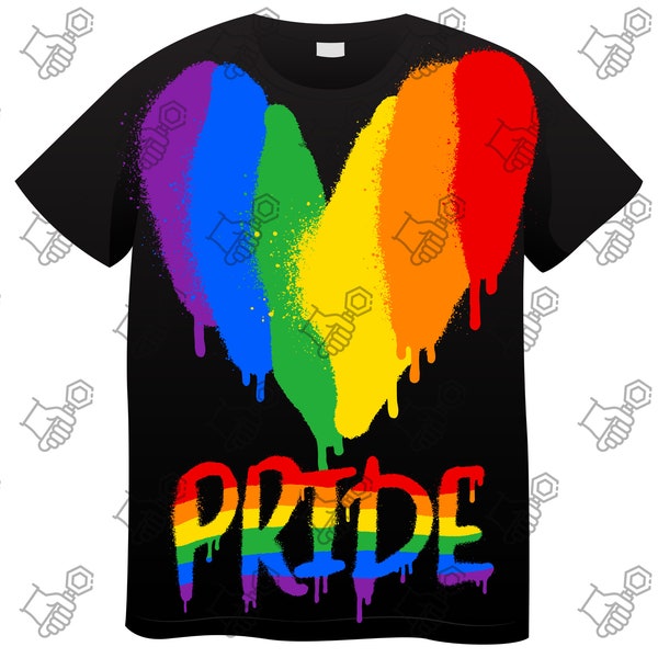 Big Heart Gay Pride 2023 PNG