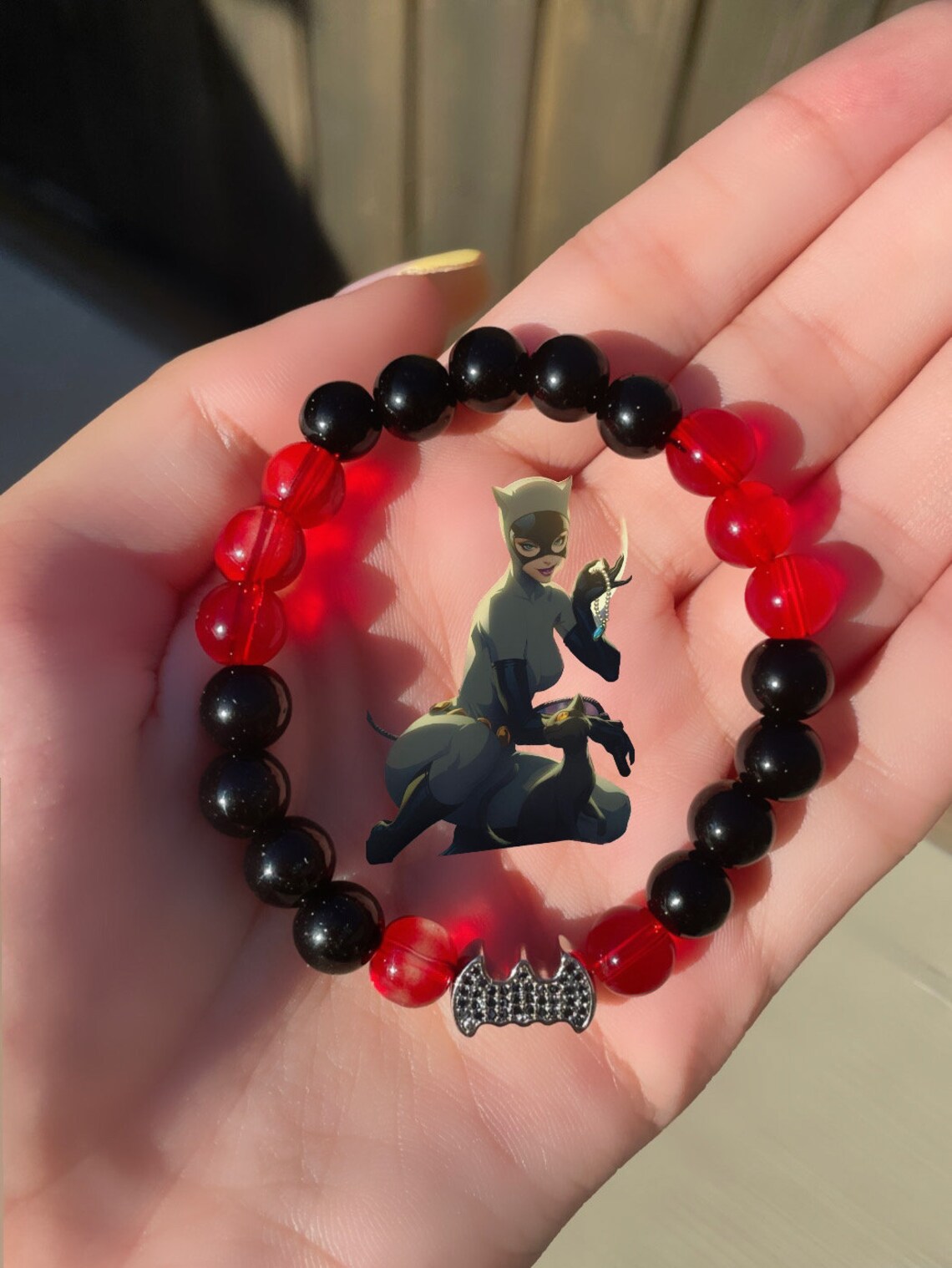 Batman & Catwoman Matching Bracelet Etsy