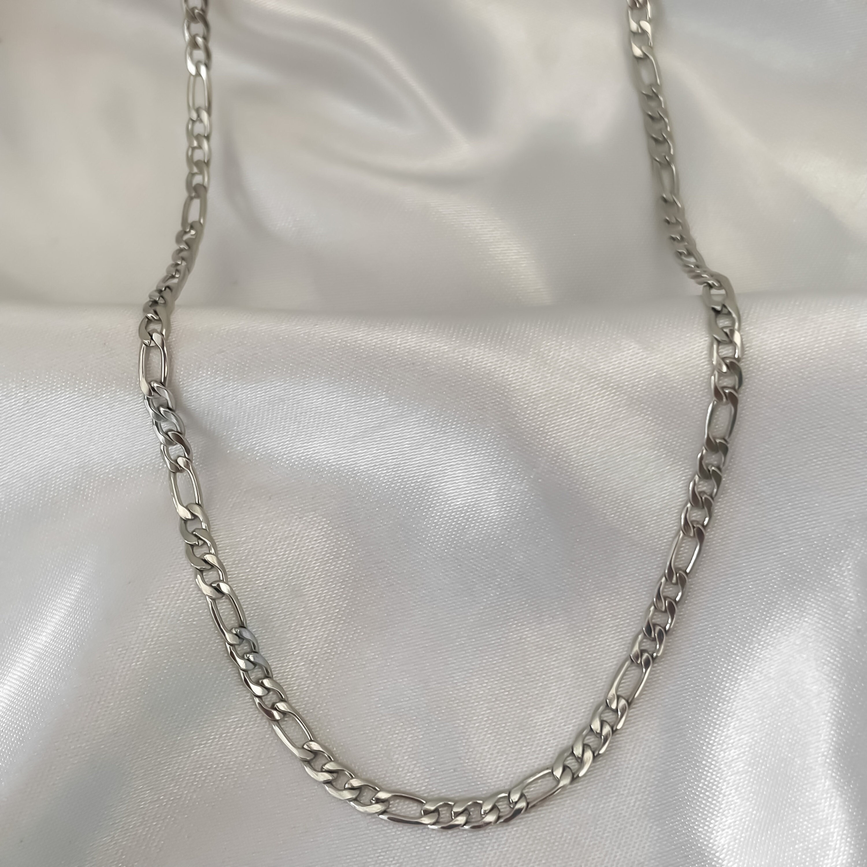Figaro Chain Necklace Md28v 925 Md28v 925 Discount