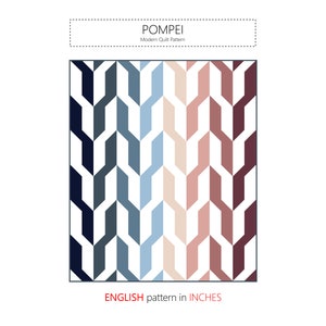Pompeii - Quilt Pattern PDF in English