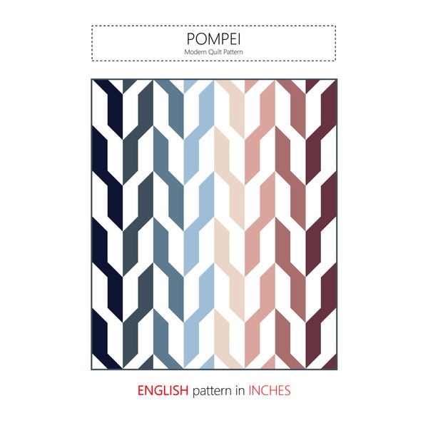 Pompei - Quilt Pattern PDF in English