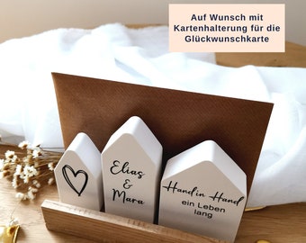 Hochzeitsgeschenk personalisiert I Hochzeitsgeschenk Geldgeschenk I Kartenhalter I Geschenk Hochzeit Geld I Geschenkverpackung Hochzeit