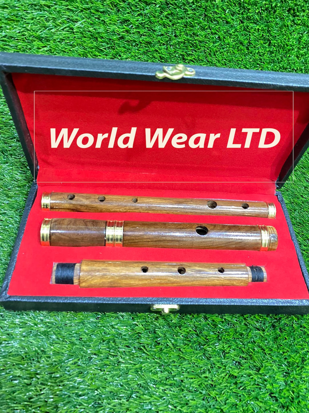Irish-D Flute 4 parts Beechwood Length 27 inches main image 1