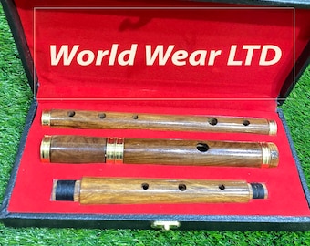 Rosewood Flute Student Level Irish Flute In The Key Of D , 4 Parts With Tuning Slides