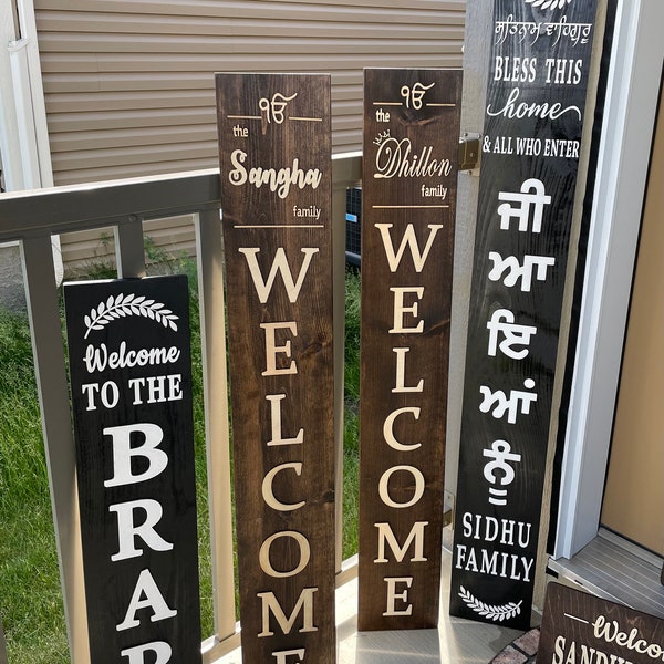 Custom Porch Signs 3D