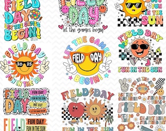 9+ Field Day 2025 Let the Game Begin Png, Field Day 2025 Sublimation, Last day of School Png, Teacher Field day 2025 Png, Field Day Vibes