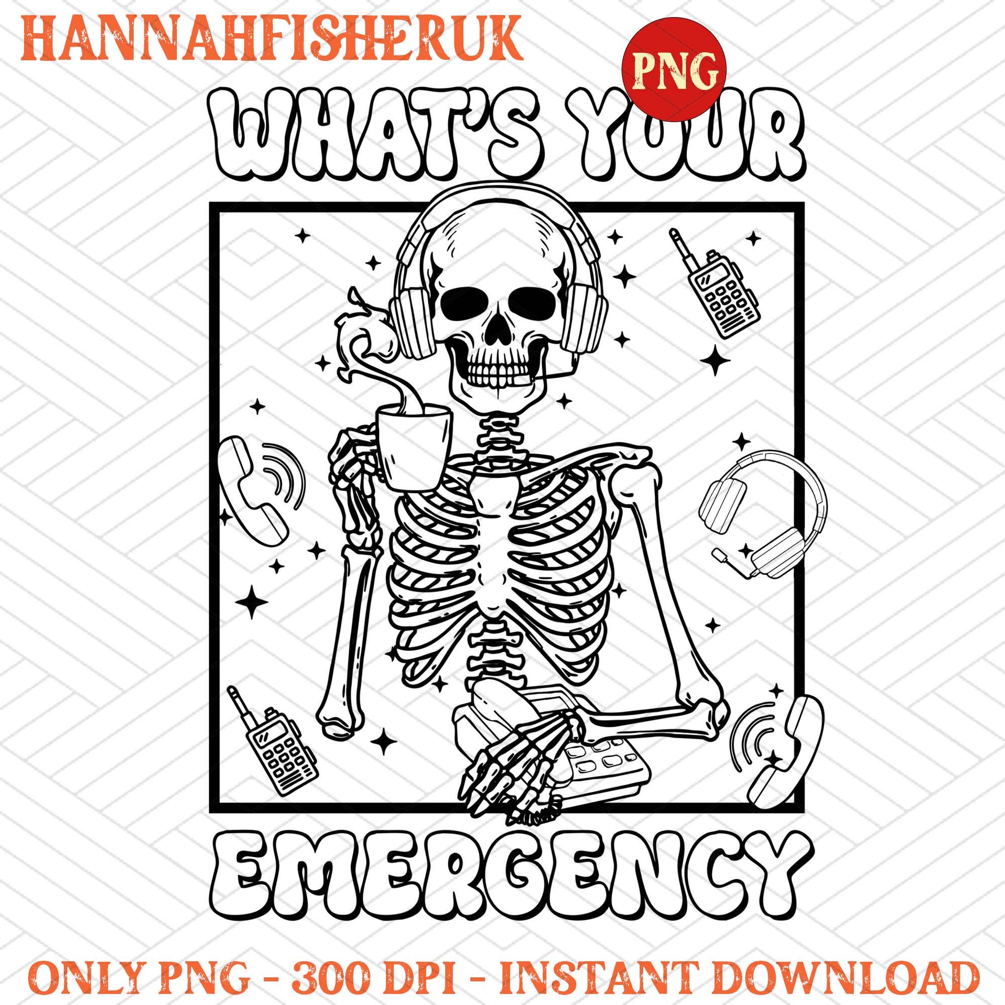 What's You Emergency Png, In My Dispatcher Era Png, 911 Dispatcher Png, Police png, Rescue png, Emergency png, Distressed dispatcher Png