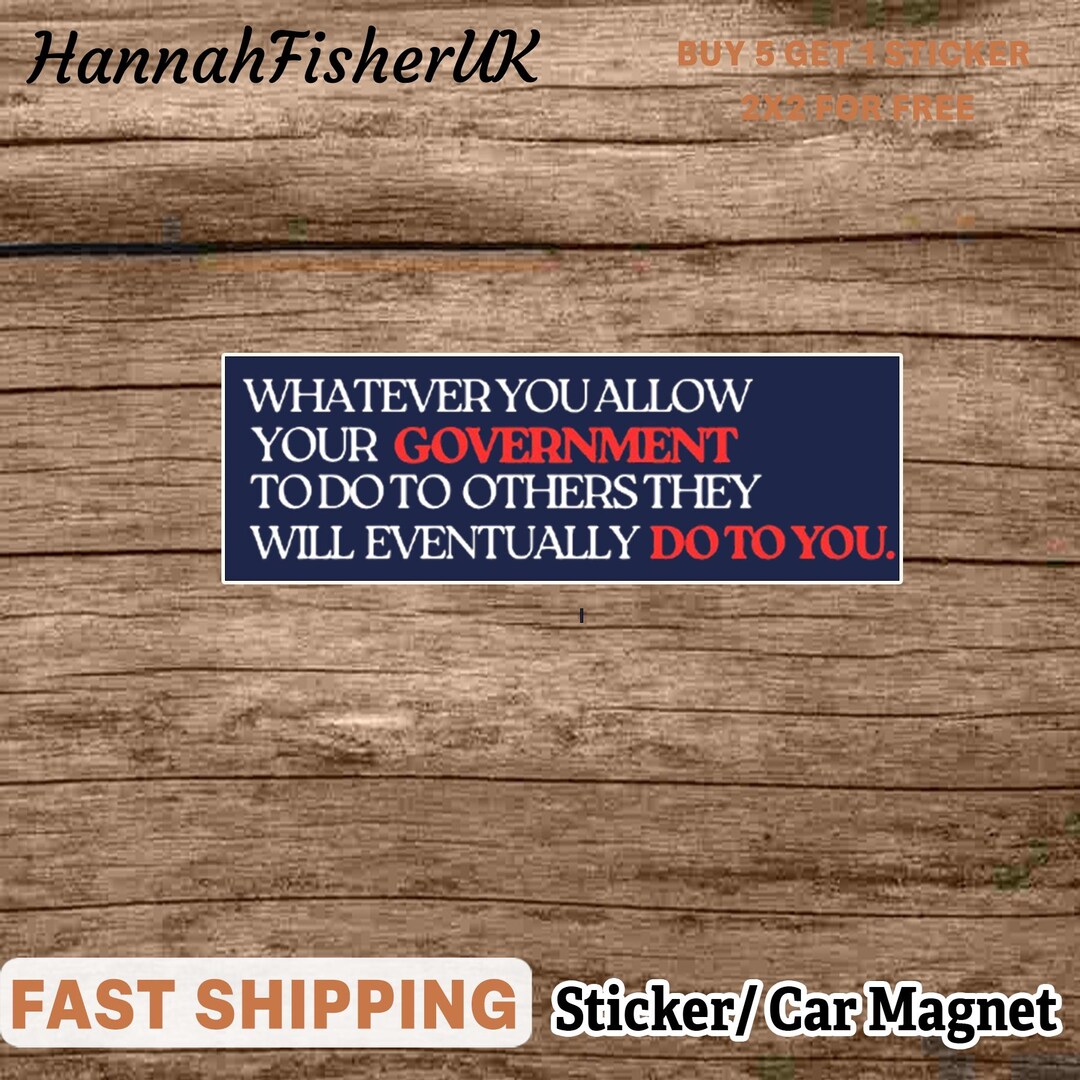 Human Rights Sticker/ Car Magnet, Abolish Ice Sticker, Anti Trump ...