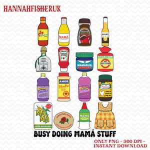 Mama Topper Multipack Festa della mamma Png, Mama Topper Multipack Png, Retro Madre Png, Mama Png, Buona festa della mamma, Gif per la mamma, Facile da usare