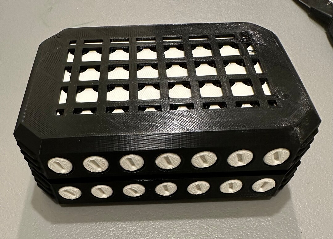 3D Printed Annoying Card Box by Thinair3d 134 Screws. 1 or 5 Different
