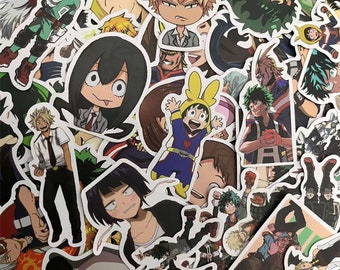 100 stuks cartoonstickers, anime-stickers, notebook doodle-stickers, waterdichte decoratieve stickers, stickercadeau