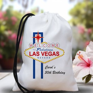 Las Vegas Hangover Kit, Personalized Favor Bag, Bachelorette Party Bags, Welcome to Las Vegas, Vegas Theme Hangover Kit, Las Vegas Trip Bags