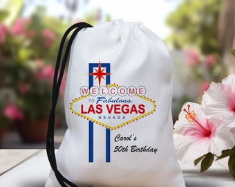 Las Vegas Hangover Kit, Personalized Favor Bag, Bachelorette Party Bags, Welcome to Las Vegas, Vegas Theme Hangover Kit, Las Vegas Trip Bags