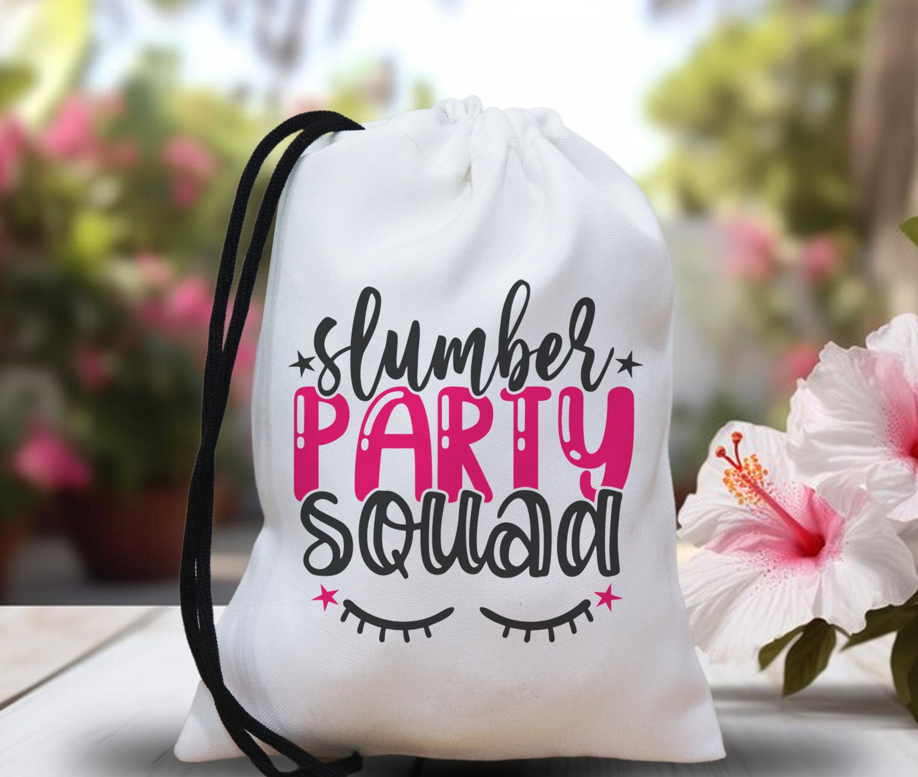 Slumber Party Favors, Sleepover Party, Slumber Party Favor Bags