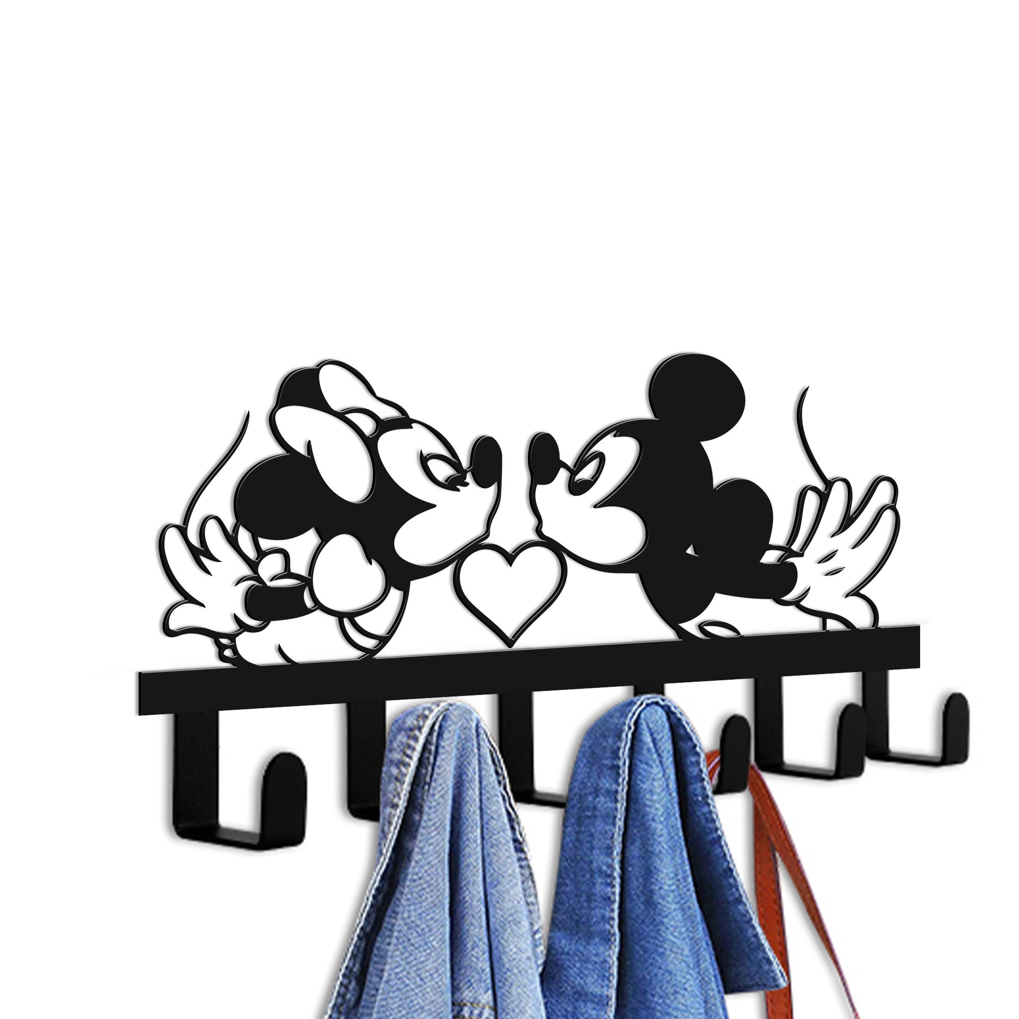 Mickey and Minnie Kissing Key Holder, Mickey Key Holders