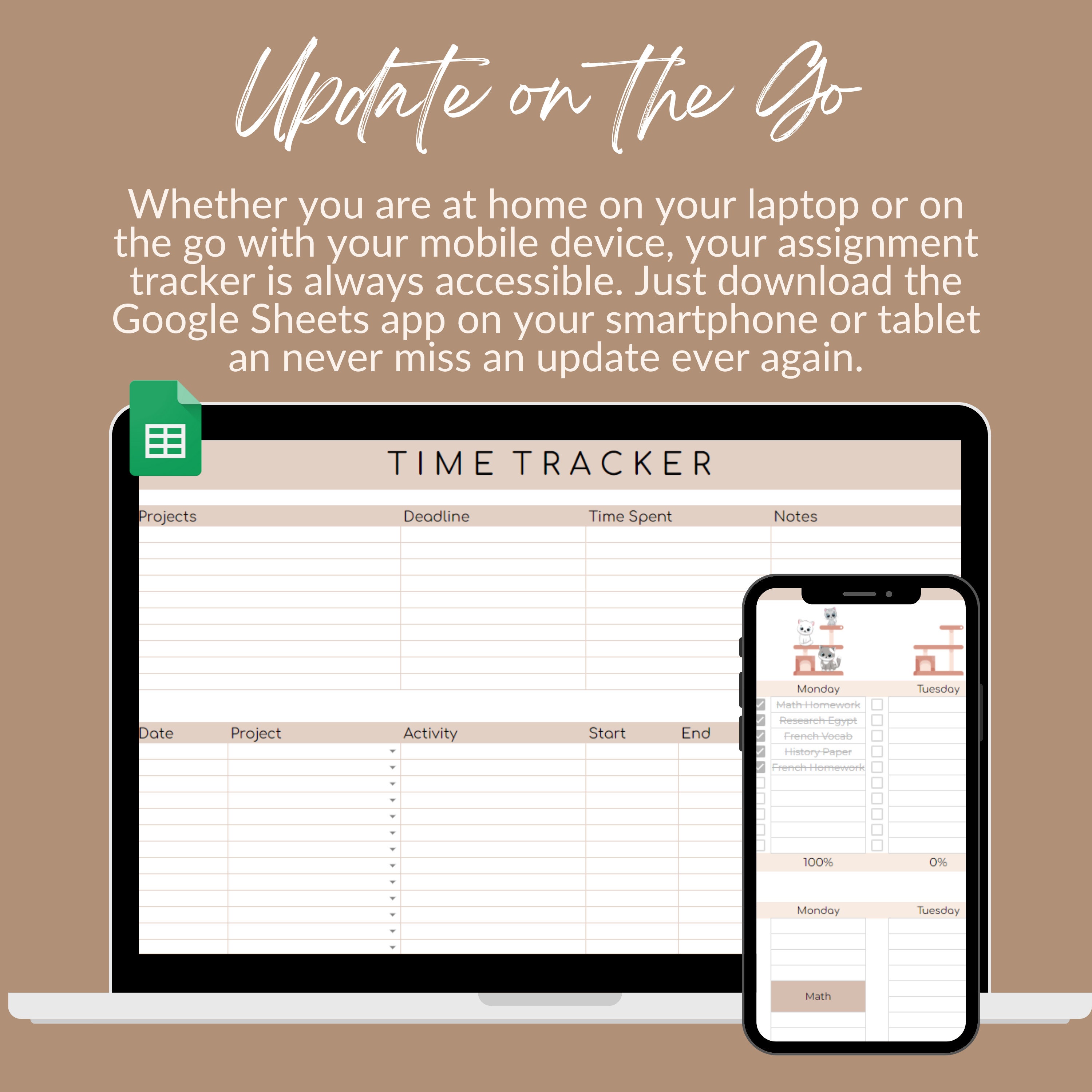 Timer Check Sheet Easy Time Tracker for Google Sheets, Perfect as Pomodoro Tracker, Work ...