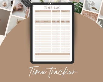 Easy Time Tracker: Perfect as Pomodoro Tracker, Work Log, Student Time Planner, Timer Tracker, Employee Timesheet