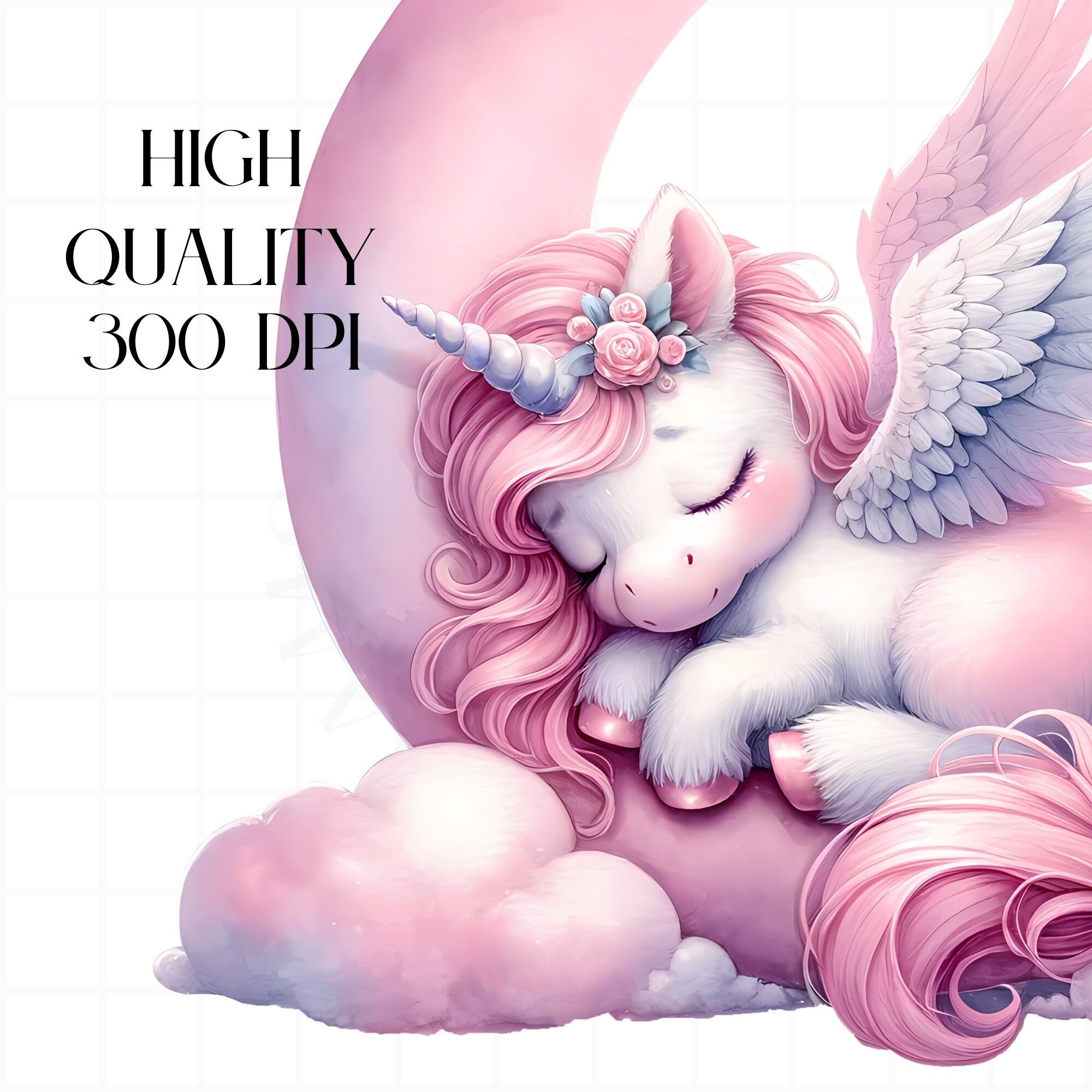 Pink Unicorn PNG Clipart, Kawaii Unicorn, Cute Unicorn Clipart ...