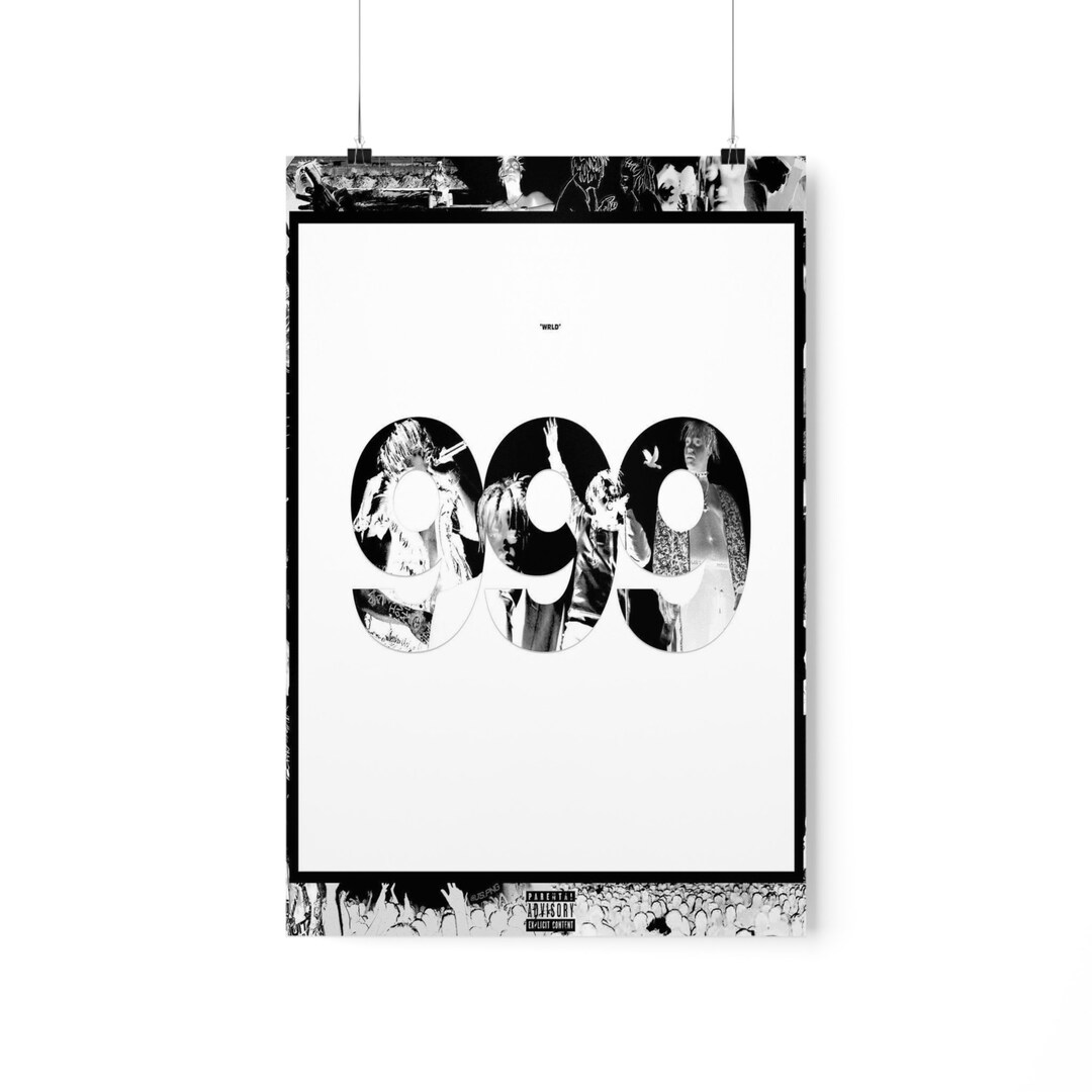 Juice WRLD 999 Poster Juice Wrld Art Etsy
