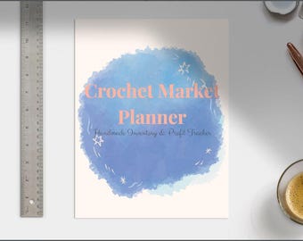 Crochet Business Planner | Golden Hour Digital Download | Market & Craft Fair Organizer | Small Business Printable