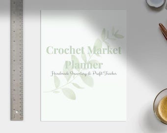 Crochet Business Planner | Sage Digital Download | Market & Craft Fair Organizer | Small Business Printable