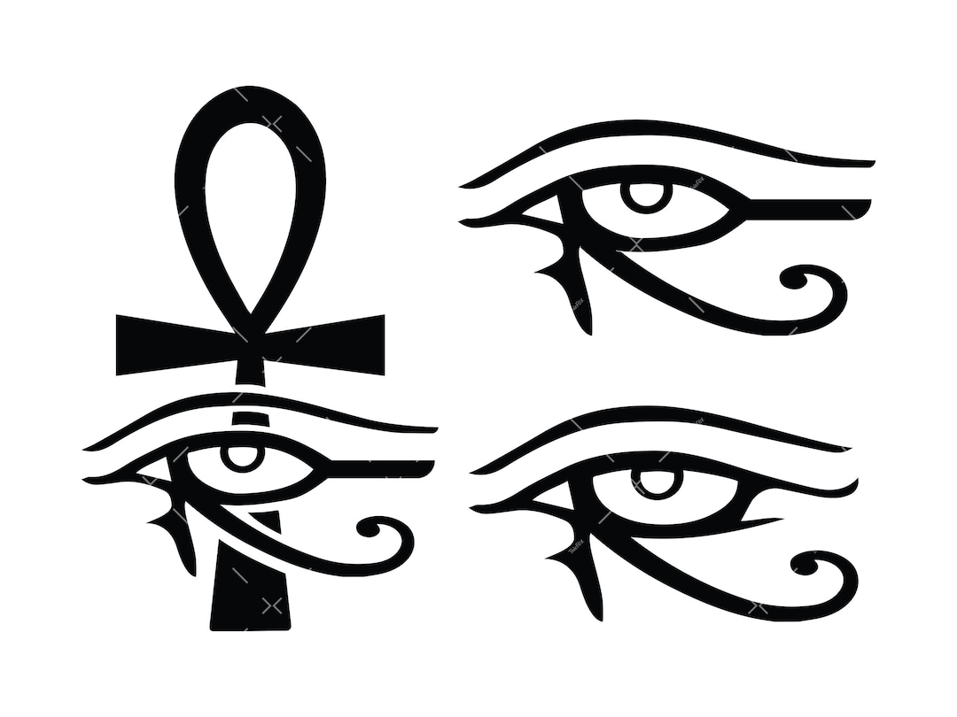 Eye of Horus Svg, PNG, Cricut, Egyptian Symbol Svg, Egyptian Eye Svg ...