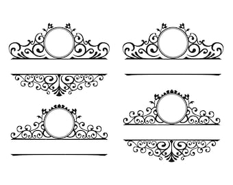 Mailbox Svg Bundle, PNG, Cricut, mailbox monogram svg, mailbox frame svg, Family Monogram Svg,mailbox frames svg