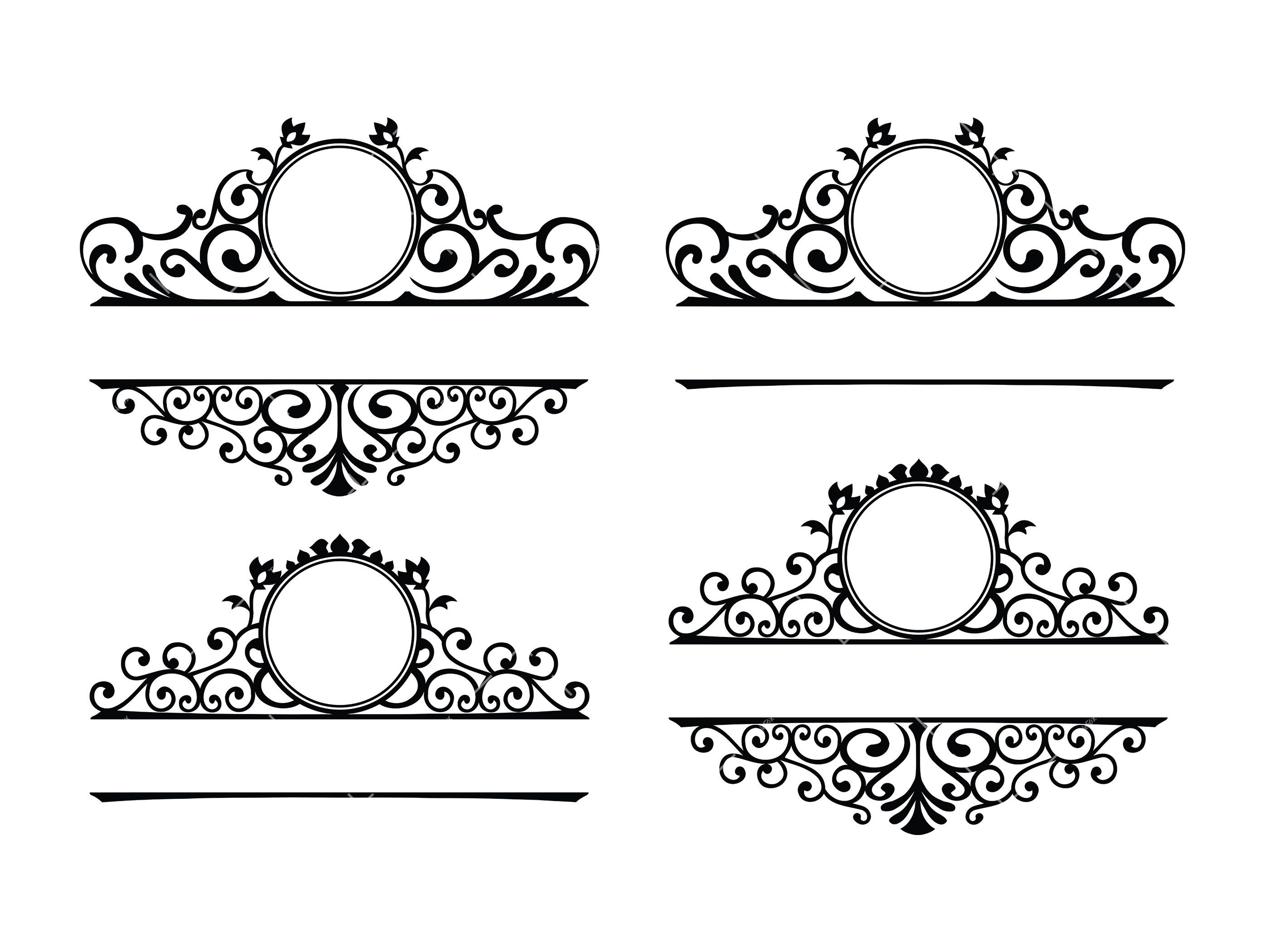 Mailbox Svg Bundle, PNG, Cricut, Mailbox Monogram Svg, Mailbox Frame ...