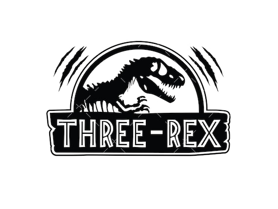 Three Rex SVG, PNG, Cricut, T-Rex Svg, 3 Rex SVG, Boy 3rd Birthday Svg, Dinosaur Svg