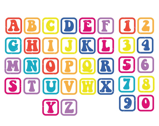 Letter Block R Svg Alphabet Blocks Svg, Letter Blocks Svg, Numbers Blocks Svg, Kids ...