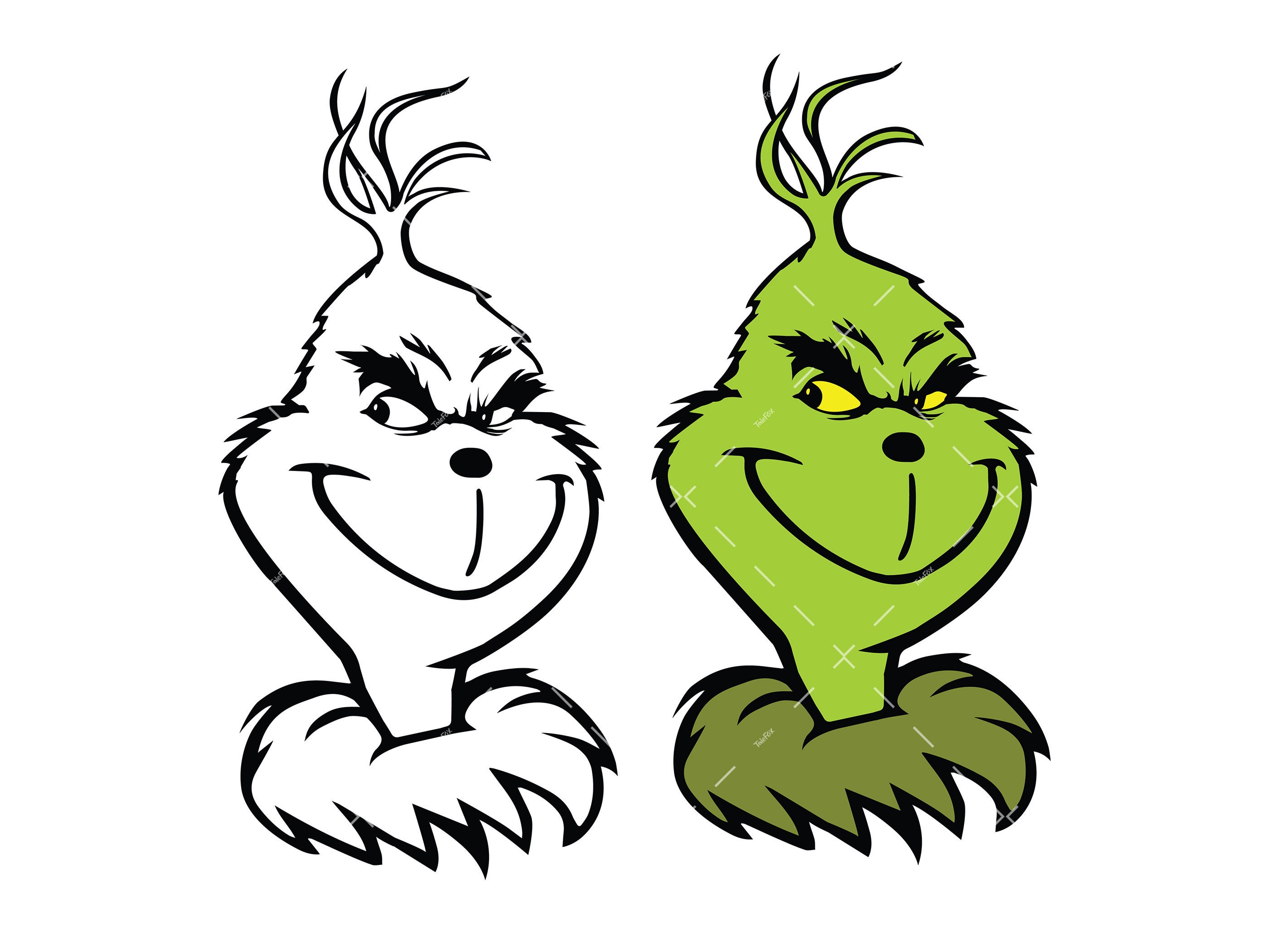 Grinch Gesicht SVG Bundle PNG Cricut Weihnachten SVG My - Etsy.de