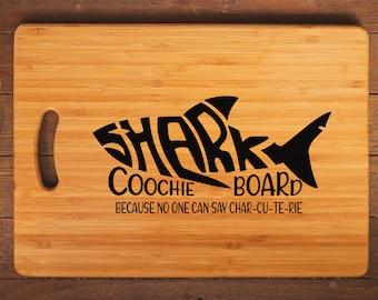 Shark Coochie Board SVG, PNG, Cricut, Cutting Board svg, Charcuterie Board, Cheese board svg